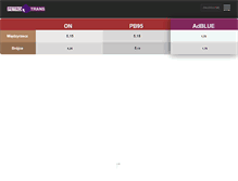 Tablet Screenshot of petrotrans.com.pl